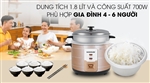 Nồi cơm điện Sunhouse 1.8 lít SHD8125